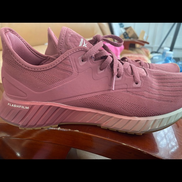 Reebok flash film mauve sneakers - Picture 1 of 5